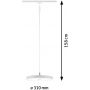 Paulmann Urail Hildor 96791 lampa do szynoprzewodów 1x15 W biały zdj.2