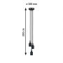 Paulmann Neordic PL50382 lampa wisząca 3x20 W czarna zdj.2