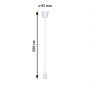 Paulmann Neordic PL50383 lampa wisząca 1x60 W biała zdj.2