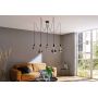 Paulmann Neordic PL50389 lampa wisząca 5x60 W czarna zdj.3