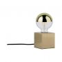 Paulmann Dilja PL79728 lampa stołowa 1x20 W mosiądz zdj.3