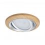 Paulmann Lanati PL92240 lampa do zabudowy 1x6 W drewno zdj.3