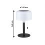 Paulmann Bartja PL94607 lampa stołowa 1x1.6 W czarna zdj.2
