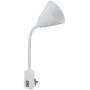 Paulmann Janus PL95428 lampa biurkowa 1x20 W biała zdj.1
