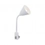 Paulmann Janus PL95428 lampa biurkowa 1x20 W biała zdj.2
