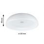 Paulmann Aron PL96783 plafon 1x26 W biały zdj.2