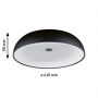 Paulmann Aron PL96784 plafon 1x26 W czarny zdj.2