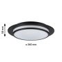 Paulmann Egron PL96785 plafon 1x16 W czarny zdj.2