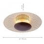 Paul Neuhaus Nevis 655148 lampa podsufitowa zdj.2