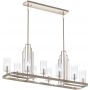 Quintiesse Kimrose QNKIMROSE10PN lampa wisząca x40 W nikiel zdj.1