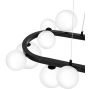 Moosee Alure MSE1501100550 lampa wisząca x5 W biała-czarna zdj.5