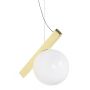 Moosee Balance MSE1501100553 lampa wisząca 1x W biała-złota zdj.3