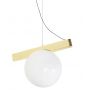 Moosee Balance MSE1501100553 lampa wisząca 1x W biała-złota zdj.4