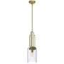 Quintiesse Kimrose QNKIMROSEMPBNB lampa wisząca 1x40 W mosiądz zdj.1