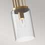Quintiesse Kimrose QNKIMROSEMPBNB lampa wisząca 1x40 W mosiądz zdj.2