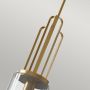Quintiesse Kimrose QNKIMROSEMPBNB lampa wisząca 1x40 W mosiądz zdj.3