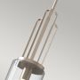 Quintiesse Kimrose QNKIMROSEMPPN lampa wisząca 1x40 W nikiel zdj.3