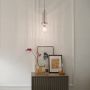 Quintiesse Kimrose QNKIMROSEMPPN lampa wisząca 1x40 W nikiel zdj.4