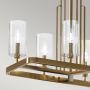 Quintiesse Kimrose QNKIMROSE10BNB lampa wisząca x40 W mosiądz zdj.2