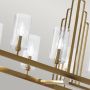 Quintiesse Kimrose QNKIMROSE10BNB lampa wisząca x40 W mosiądz zdj.4