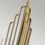 Quintiesse Kimrose QNKIMROSE3BNB lampa wisząca 3x40 W mosiądz zdj.4