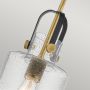Quintiesse Kitner QNKITNERPNBR lampa wisząca 1x60 W mosiądz zdj.2