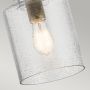 Quintiesse Kitner QNKITNERPNBR lampa wisząca 1x60 W mosiądz zdj.3