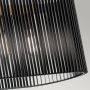 Quintiesse Linara QNLINARAISLEBK lampa wisząca 5x60 W czarna-mosiądz zdj.4