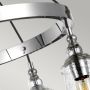 Quintiesse Loras QNLORAS5 lampa wisząca 5x60 W chrom zdj.3