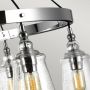 Quintiesse Loras QNLORAS6 lampa wisząca 6x60 W chrom zdj.3