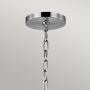 Quintiesse Loras QNLORAS6 lampa wisząca 6x60 W chrom zdj.4