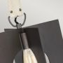 Quintiesse Ludlow QNLUDLOW1PGR lampa wisząca 1x60 W grafitowa zdj.3