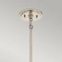 Quintiesse Marilyn QNMARILYNMP lampa wisząca 1x60 W nikiel zdj.4