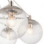 Quintiesse Marilyn QNMARILYN4 lampa wisząca 4x60 W nikiel zdj.4