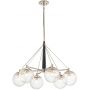 Quintiesse Marilyn QNMARILYN6 lampa wisząca 6x60 W nikiel zdj.1
