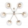 Quintiesse Marilyn QNMARILYN6 lampa wisząca 6x60 W nikiel zdj.6