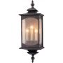 Quintiesse Market Square QNMARKETSQUAREL kinkiet zewnętrzny 3x60 W brązowy zdj.1