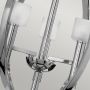 Quintiesse Mondo QNMONDO8 lampa wisząca x3 W biała-chrom zdj.3