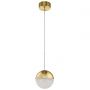 Quintiesse Moonlit QNMOONLITPCG lampa wisząca 1x20.9 W złota zdj.1