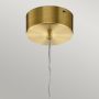 Quintiesse Moonlit QNMOONLITPCG lampa wisząca 1x20.9 W złota zdj.3
