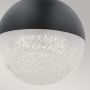 Quintiesse Moonlit QNMOONLITPMBK lampa wisząca 1x20.9 W czarna zdj.2