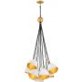 Quintiesse Nula QNNULA15P lampa wisząca x40 W biała-złota zdj.1