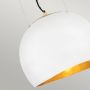 Quintiesse Nula QNNULA1P lampa wisząca 1x100 W biała-złota zdj.2