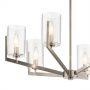 Quintiesse Nye QNNYE6CLP lampa wisząca 6x40 W zdj.2