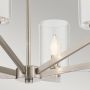 Quintiesse Nye QNNYE6CLP lampa wisząca 6x40 W zdj.4