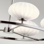 Quintiesse Pim QNPIM5PC lampa wisząca 5x W chrom zdj.2