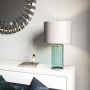 Quintiesse Reno QNRENOGREENPN lampa stołowa 1x60 W biała-nikiel zdj.4