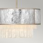 Quintiesse Reverie QNREVERIE4PCPG lampa wisząca 4x40 W złota-szary/popielaty zdj.4