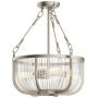 Quintiesse Roux QNROUX3BN lampa wisząca 3x60 W nikiel zdj.2