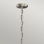 Quintiesse Roux QNROUX3BN lampa wisząca 3x60 W nikiel zdj.5